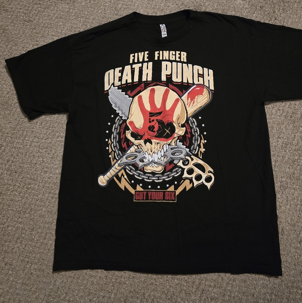 Five Finger Death Punch 2016 Concert T- Shirt Size X-Large
